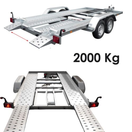 Atrelado Porta Carros ChampionsRACE 400 M200 com RAMPAS