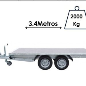 Atrelado Porta Máquina RIS 340 F200