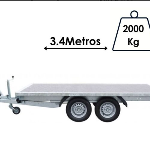 Atrelado Porta Máquina RIS 340 F200
