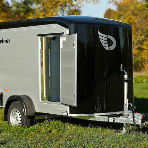 Carreta furgão DEBON C255 ALU PORT