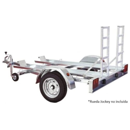 Reboque porta quad com rampas
