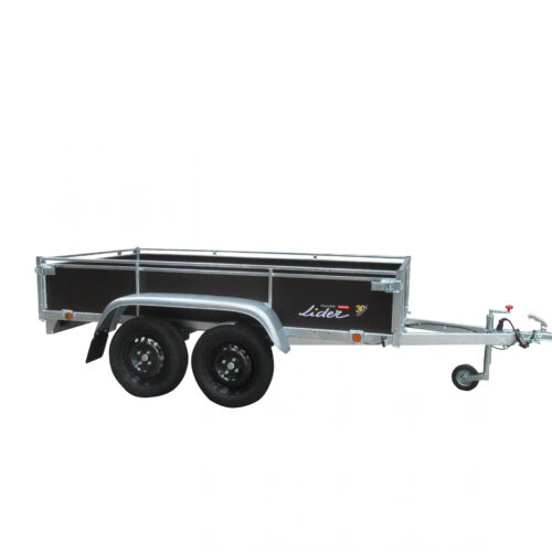 Reboque de madeira Lider 45450 251 x 133 cm 500/750 KG PTAC